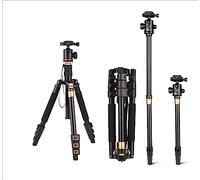 Aluminum Alloy Tripod Stand, with Detachable Monopod 360°Rotatable Ball Head,140cm/55in Travel Tripod for Camera, 8kg/17.6lbs Load Capacity,for Camcorders Phone
