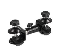 Aluminum-alloy Tripod Umbrella Holder Stand for Camera C-clamp Bracket Mount Clip Pictures Taking Rain Adjustable Umbrella Clamp for Video