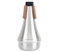 Aluminum Alloy Trumpet, Especially Silent Switches to Practice - Silver, Soft, Easy - Suitable for All Accessories Trumpet Musical Instruments