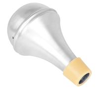 Aluminum Alloy Trumpet Practice Mute Light Weight Noise Reduction Device Easyly Install for Students and Performers Portable B Flat Trumpet Mute