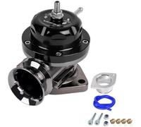 Aluminum Alloy Turbo Blow Off Valve Kit, for RS Type Turbine Pressure Relief for Boost Exhaust, Compact Design for Car Engine Performance Enhancement(Black)