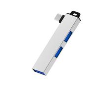 Aluminum Alloy Type C Hubs USB3.0 Expander With 3USB Port For Window And Androids Devices Stable Data Transfer Type C Hub