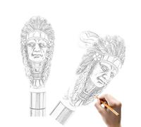 Aluminum Alloy Unique Cane, Double Joint Fashion Walking Stick, Decorative Cospaly Party Walking Cane, Halloween Crosier 38.19''