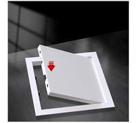 Aluminum Alloy Universal Access Door Wall Ceiling Mounted Door Access Panel for Drywall Plumbing Electrical(Gray,600x600mm/24x24in)