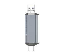 Aluminum Alloy USB3.0 Card Reader Memory Card Reader For Efficient Data Handling Wide Compatibility USB