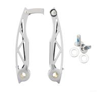Aluminum Alloy V Brake Calipers for 16/20/24 Inches Folding Bikes, Compatible with For Dahon P8, For Fnhon (Silver)