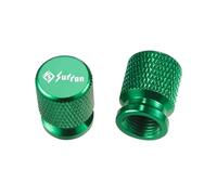 Aluminum alloy valve core cap For Sur Ron Surron 48T 52T 54T 58T 64T Light Bee X S2Pcs Motorcycle Accessories Tire Valve Air Port Stem Cover Caps(Green)