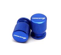 Aluminum alloy valve core cap For Tr@&acer 9 GT &acer9/GT 2021 2022 Motorcycle Accessories CNC Aluminum Wheel Tire Valve Stem Caps Covers(Blue)