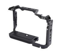 Aluminum Alloy Vertical Horizontal Protective Cage with Shoe Port for A7CII A7CR A7C2, Cold Shoe, Rail, Arca Compatible for RS2, RSC 2, RS3, RS3 Pro
