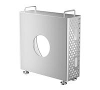 Aluminum Alloy Vertical Stand Protective Case For Small Computer Host Efficient Cooling And Comprehensive Protections Heat Dissipation Accessory