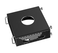 Aluminum Alloy Vertical Stand Protective Case For Small Computer Host Efficient Cooling And Comprehensive Protections Heat Dissipation Accessory