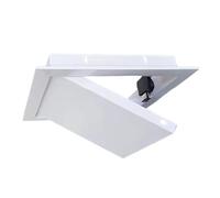 Aluminum alloy wall access hatch, ceiling access hatch for attics, access hatch for drywall, inspection hatch for plumbing installations (16x16 inch/400x400 mm)