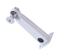 Aluminum Alloy Wall Mount Bracket for CCTV Camera with Adjustable Rotation and Internal Cable Management, Suitable for Indoor Outdoor Use
