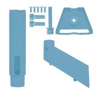 Aluminum Alloy Wall Mount for Starlink Dish For Gen 3 Designed for Secure Installation and Reliable Functionality with Hardware (Blue)