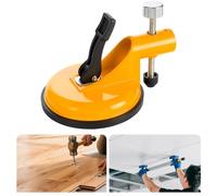 Aluminum Alloy Wall Tile Leveler Suction Cup Tool with 118mm Super Suction, Stainless Steel Pull-Up Posts and Thickened Steel Plate for L