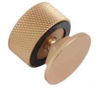 Aluminum Alloy Welding Hood Fasteners for Pipeliner Helmets - 10.4 mm Connector Screw Replacement Parts, Resistant Oxidized Finish, Compatible with(Gold)