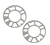 Aluminum Alloy Wheel Shims 2PCS 3/5/8/10mm Car Wheel Spacer Shims Plate Universal Aluminum Alloy Adaptor Fit 4x100 4x108 4x114.3 5x100 5x108 5x114.3 5x120(8mm)