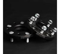 Aluminum Alloy Wheel Shims 2pieces Pcd 5x114.3 Cb 60.1mm Wheel Spacer 5 Lug For Toyota For Corolla For Rav4 For Highlander Hybrid Pickup 2w For Reiz For Camry(30mm Black spacers)