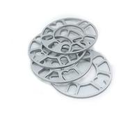Aluminum Alloy Wheel Shims 4PC Universal Aluminum Car Wheel Spacer Shims Plate 3mm 5mm 8mm 10mm Fit 4x100 4x114.3 5x100 5x108 5x114.3 5x120(Thickness 5 mm)