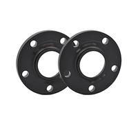 Aluminum Alloy Wheel Shims 5x112 Car Wheel Spacers For Mercedes For Benz 66.6mm Centeric Forged Aluminum Hub Adapter Wheel Gasket(15mm Black)