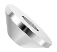 Aluminum Alloy Wheel Tire Centering Cone for Manual Tire Changers | Silver Finish, Wide Fit for Trucks and Large Vehicles, Safer Slip Reduction for Garage and Roadside Use