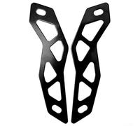Aluminum Alloy Windshield Bracket for Honda for Click 150, Practical Design for Enhanced Riding Protection (Black )