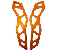 Aluminum Alloy Windshield Bracket for Honda for Click 150, Practical Design for Enhanced Riding Protection (Orange )