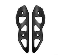 Aluminum Alloy Windshield Bracket Regulator for Honda Click 150 - | Anodized Front Motorcycle Windshield Mount, Includes 2 Brack(BLACK)