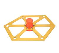 Aluminum Alloy Woodworking Angle Ruler, Hex Magnetic Square Slide Rule, 21.5cm - Durable Precision Tool, Waterproof Anodized Surface, Ideal for Cutting and Angle Adjustment