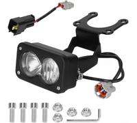 Aluminum Alloy Work Lamp 7.7cm High Power LED Beam(White) | IP67 waterproof, dustproof seal, rain snow fog for proof, 12V system, front vehicle mount