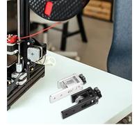 Aluminum Alloy X-Axis Synchronous Belt Tensioner for 3D Printers - Straightens & Stretches Timing Belts on 2020 Aluminum Profiles, Compatible with for(Silver)