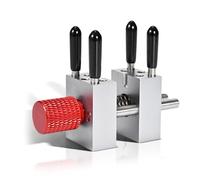Aluminum Alloys Small Vise Clamp Adjustable Width Drill Press Vise for Jewelry Model Making with 10 Alternative Holes Drill Press Vice