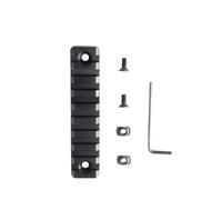 Aluminum AR15 MK P/W Rail Compatible Rifle M-K Handguard Rail Tactical Airsoft Base 9 slot