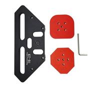 Aluminum Arcs Guide Positioning Template for Flawlessly Wood Rounding Projects Effortless Installation Workshop Precise Cutting Guide Tool