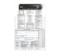 Aluminum Aviation Writing Pad for Pilots Essential Knee Board for Organizing Flight Logs (IFR)