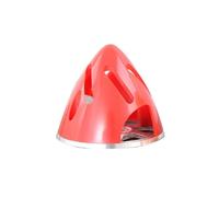 Aluminum Backplate Base Plastic Hold Hollow Spinner Compatible With Fixed Wing Flat Bottom 51mm 57mm 63mm 70mm 75mm(75MM RED)