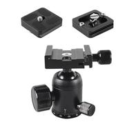 Aluminum Ball Head For Tripods And Monopods With 5kg Load Capacity For Heavy Cameras Ballhead Monopod Compatible Head