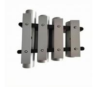 Aluminum Bar Percussion 4 Note Tabletop Metallophone With Resonant Cylindrical Tone Tubes For Sound Mindfulness Basic Rhythm Training For Beginners