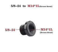 Aluminum Barrel Thread Adapter 5/8-24 to M14x1/1.5 & 1/2-28 M14*1L