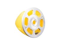 Aluminum Base Plastic Spinner 38mm 45mm 51mm 57mm 63mm 70mm 75mm for airplane 2 Blade Propeller cover(Yellow,45mm)