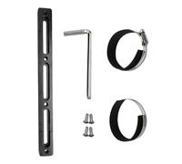 Aluminum Battery Bracket - Alloy Mount, Secure Downtube Holder, Bicycle Battery Adapter, Base with Sturdy Cage Design | Aluminum Alloy Bracket for Electric Bike Frame Mounting Cycling