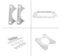 Aluminum Battery Hold Down Tray Compatible with Optima Red Yellow Blue Top 34 34/78 D34 D34/78 34M D34M, Resistant Mount Bracket