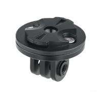Aluminum Bicycle Computer Mount for Garmin Stable Vibration | Aluminum alloy build, resists for flex, vibration dampening, quick-release thumbscrew, thread-lock screws included(B)