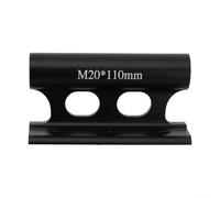 Aluminum Bicycle Fork Mount Quick Release Bike Rack Bracket Car Roof Carrier 110mm 20mm Axle For Mountain Road Bikes Transport Mounting System Black