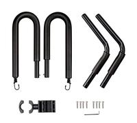 Aluminum Bicycle Surfboard Rack Fits Shortboards Longboards Paddleboards Easy Install Quick Release Wall-Mountable for Space-Saving Storage