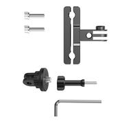 Aluminum Bike Camera Holder Post Mount Clamp Rusts Resistant Designing For Mountain Biking Capturing On Road