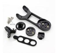 Aluminum Bike Computer Mount, H11 H36 Road Bike Handlebar Mount Bracket Compatible For Garmin For Bryton With Light Stand
