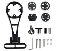 Aluminum Bike GPS Mount Extension for Garmin for wahoo for bryton Bicycle Computer Holder Aluminum Alloy Out Front Bracket Adjustable Angle Bike Mount for Road MTB Handlebar Center Lightweight GPS