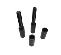 Aluminum Black 2 Inchs Side Mirror Extension Riser Adapter Fits for Harley for Sportster Softail Dyna for Touring 1994+ Comprehensive