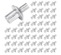 Aluminum Blind Rivet - Dome Head Pop Rivets Knock Type Core, Durable Half Round Head Expansion Rivets Fastening | High Strength Riveting Tool Home Projects, Electronic Assembly, Automotive Repair,